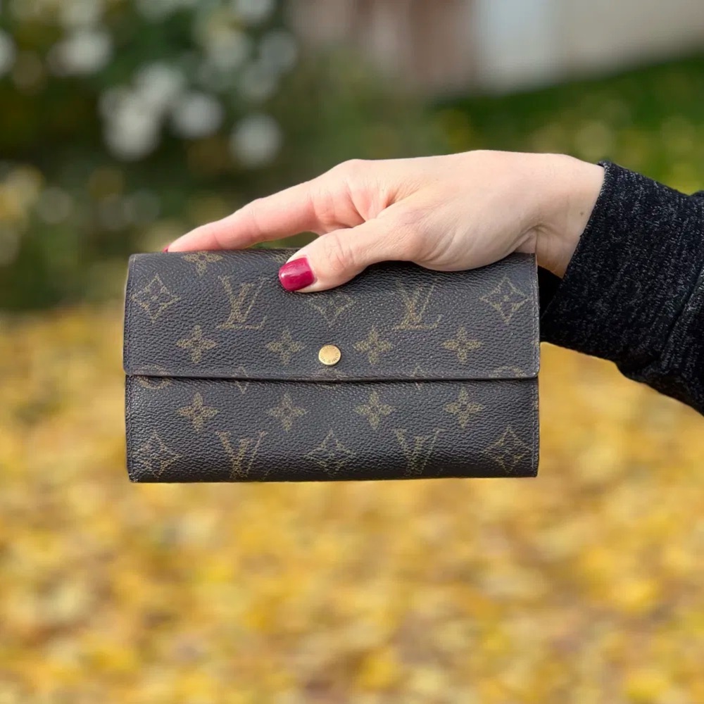 Louis Vuitton Brown Monogram Wallet